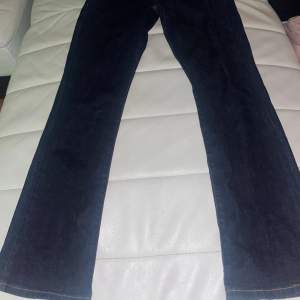 Tommy hilfiger Jeans, uppskattar storlek s-m, lågmidjade, bootcut
