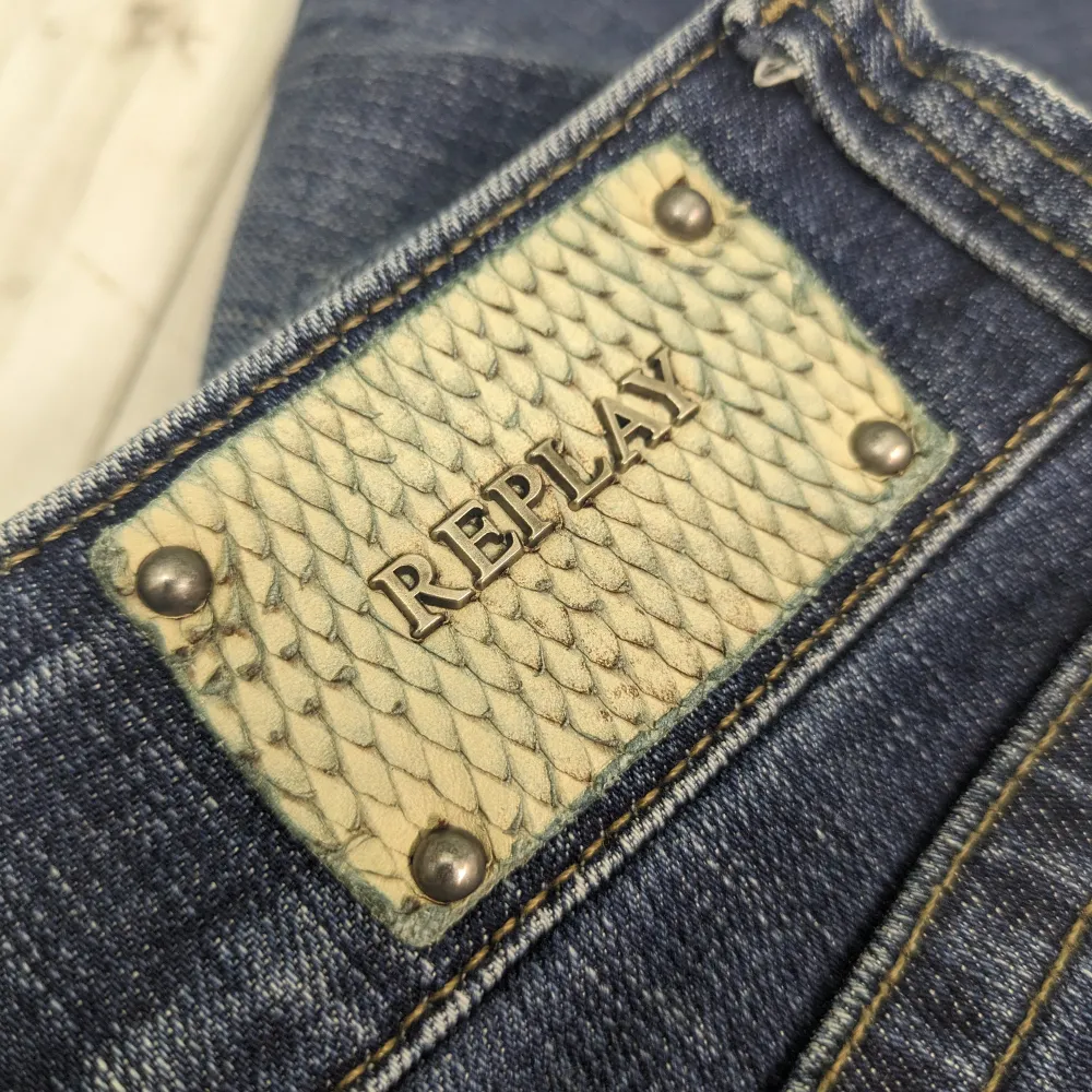 Byxor från Replay, lite slitna, som nya.  W29 L32. Jeans & Byxor.