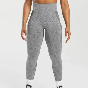 Gymshark Flex High Wasted Leggings  - Gymshark Charcoal Marl färgad leggings som jag har aldrig använt, bara testat på. Väldigt bekväma och snygga. Storlek: XS