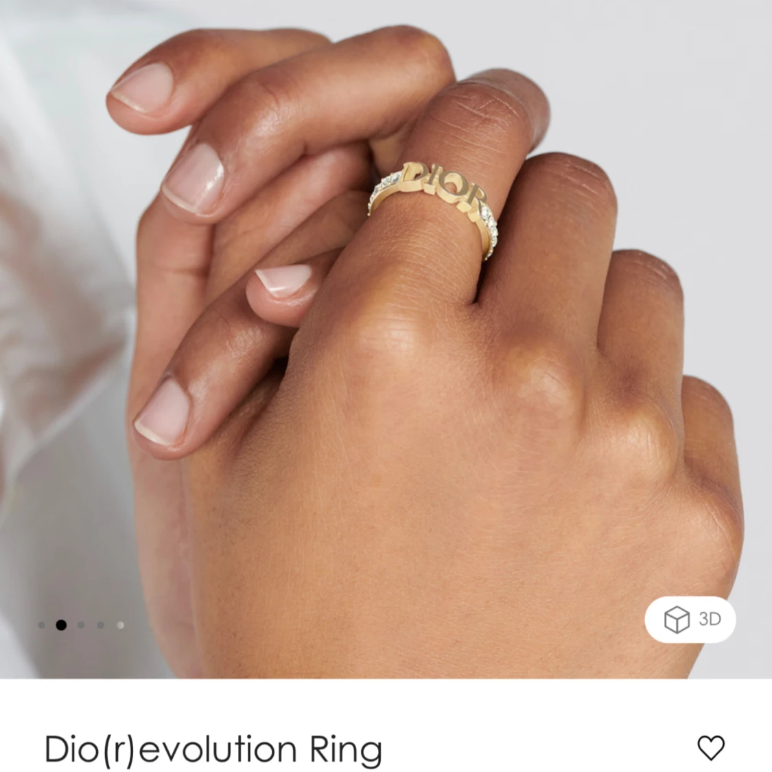 Dior ring  - 90