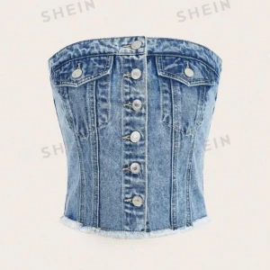 Jeans topp - Superfin jeans topp som aldrig kommit till användning 💖