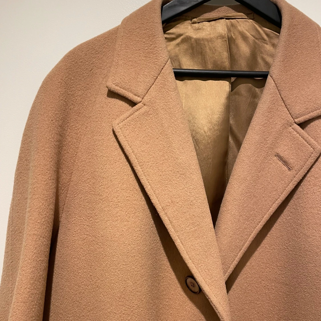 Vintage rock i camelfärgad ull - 91