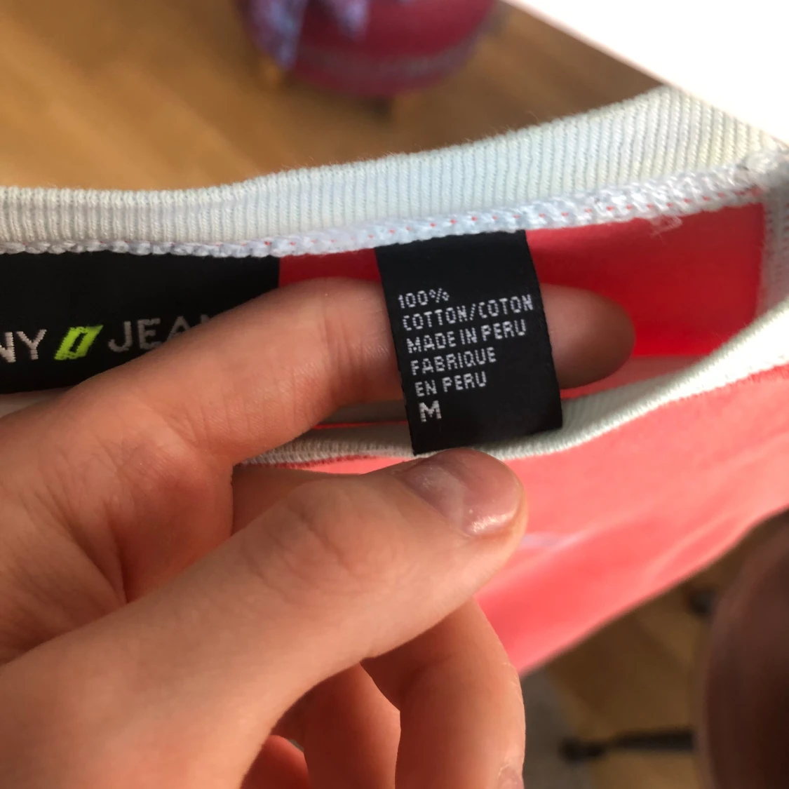 Vintage DKNY topp 100% bomull 90s - 90