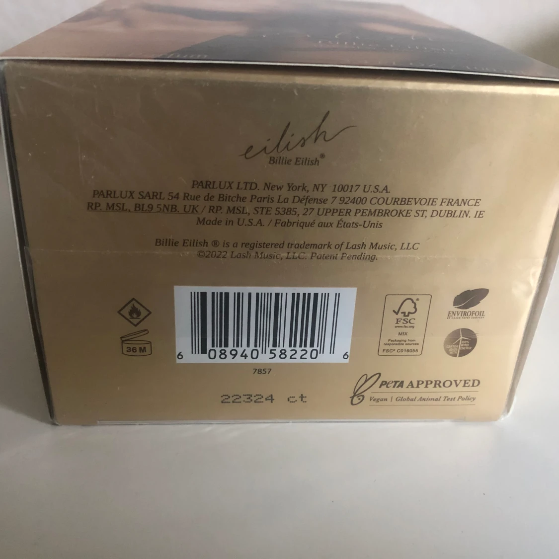 Billie Elish 100ml EDP ny inplastad  - 90