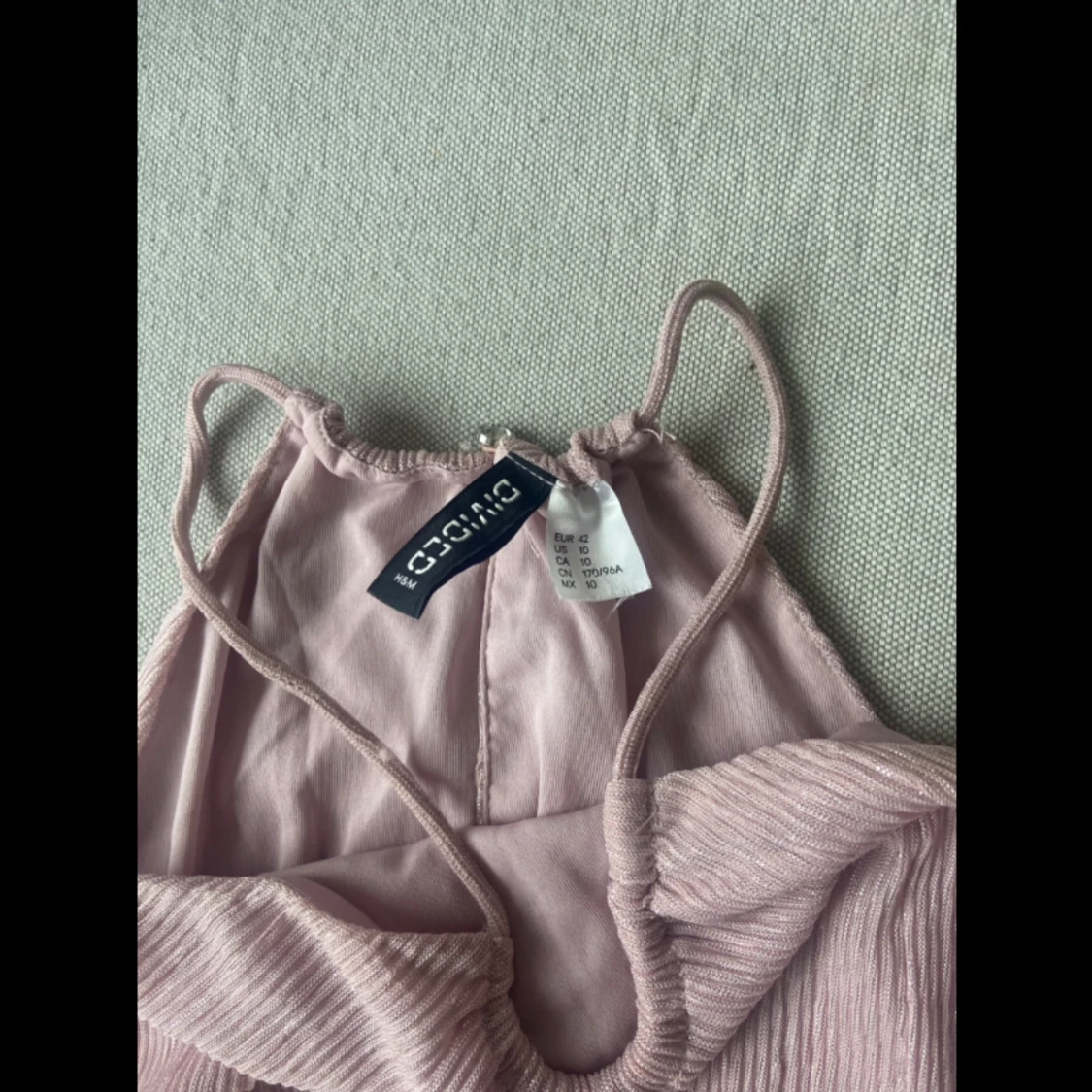 Rosa festtopp, storlek 42 - 91