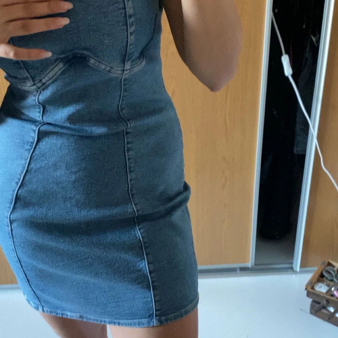 Jeansklänning  - 90