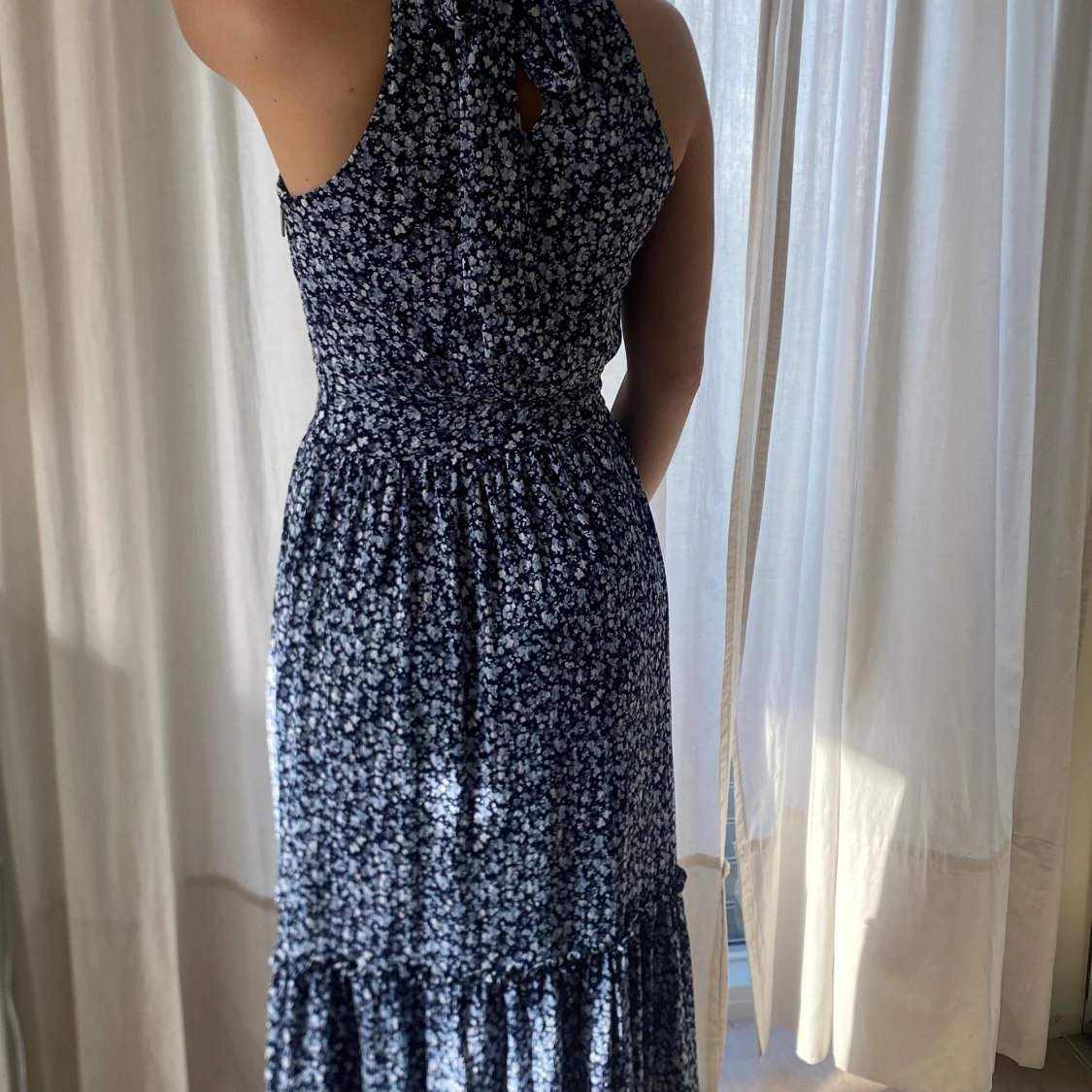 Superfin blåblommig sommarklänning från Michael Kors!   - 93