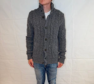 Woolrich Cardigan Grey Men's - Grå herrkofta från Woolrich, begagnad i mycket gott skick.