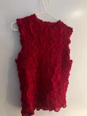Röd  topp från Zara - Röd topp från Zara i storlek S. Använd 1 gång.
