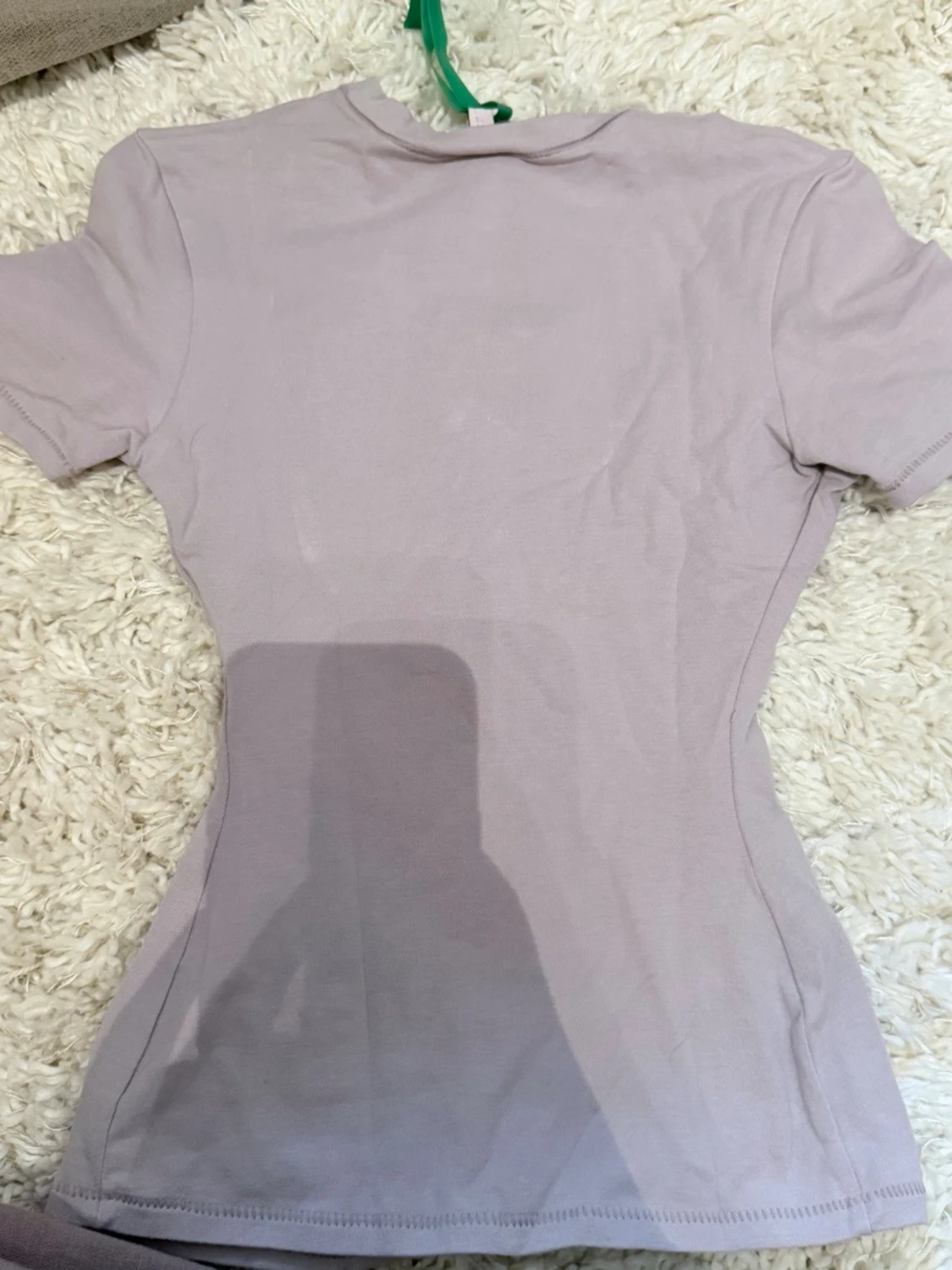 Skims Ljuslila kortärmad t-shirt XXS - 3