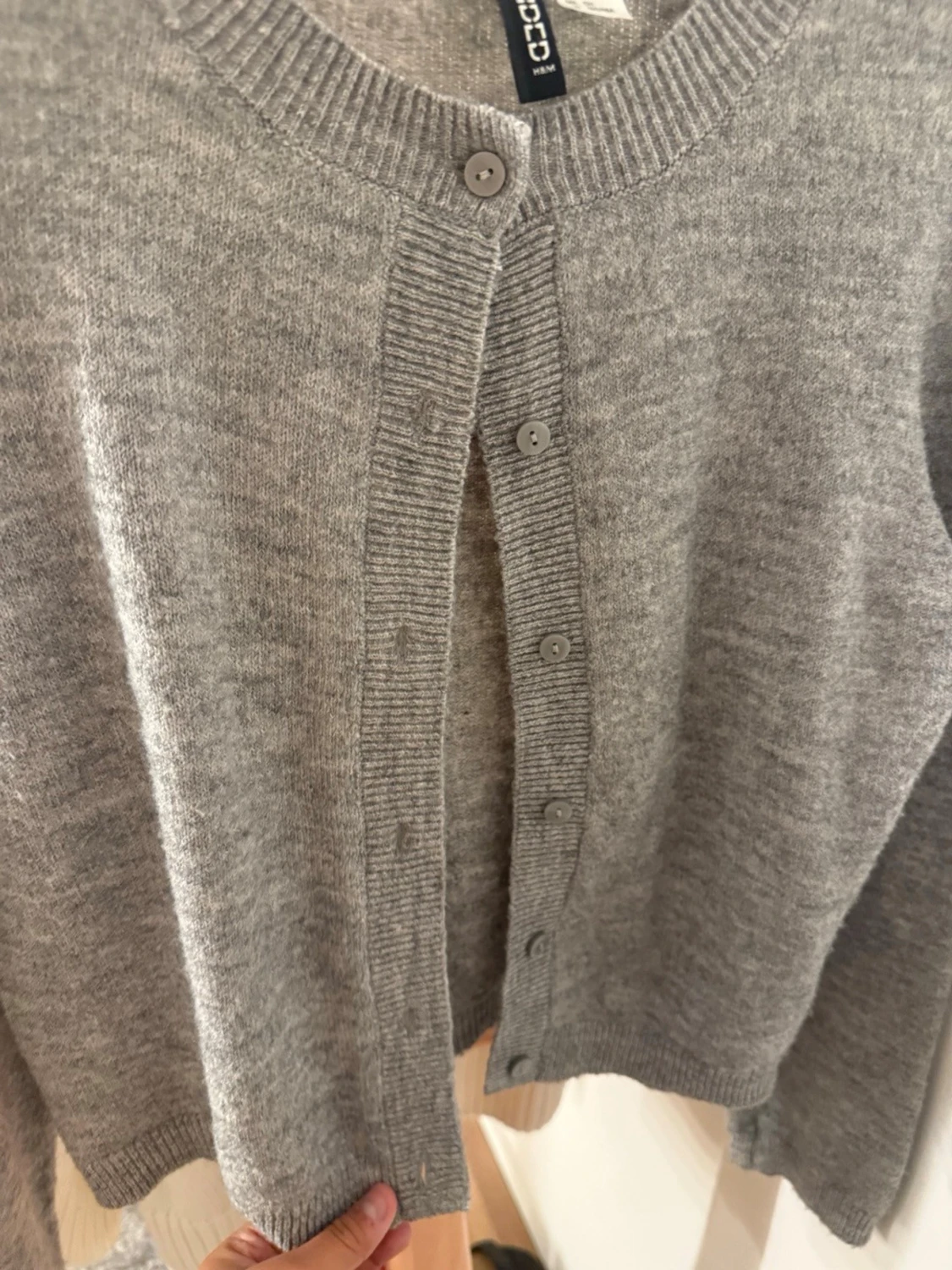 Grå kofta från Divided H&M - 2