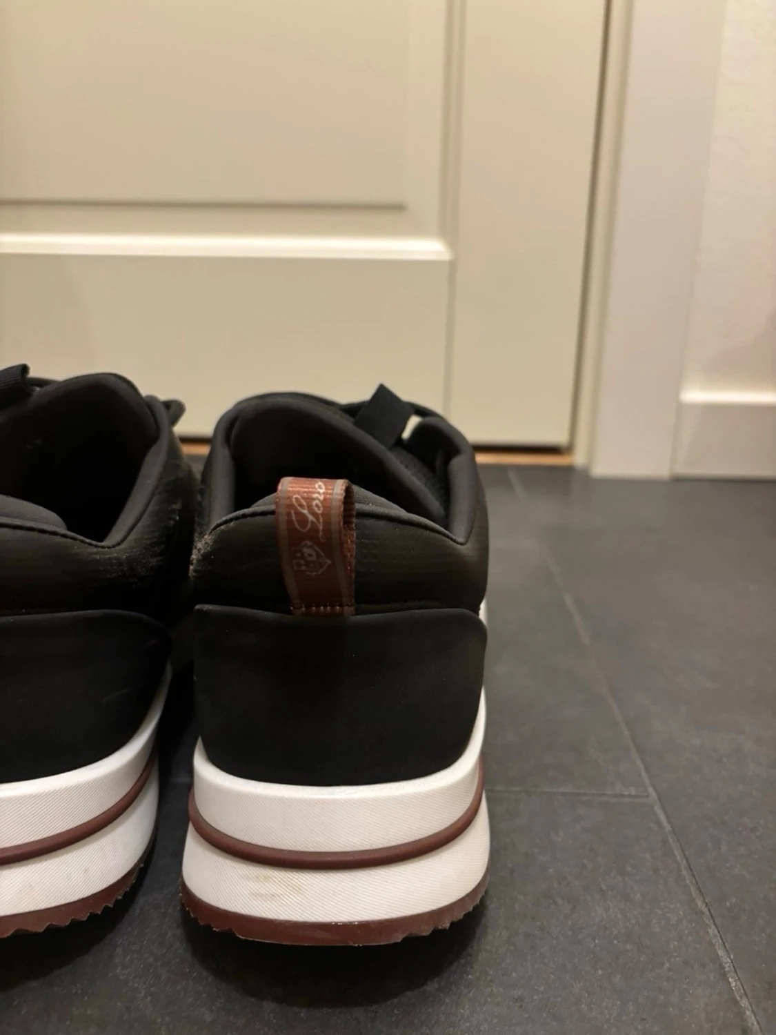 Svarta loro piana skor - 4
