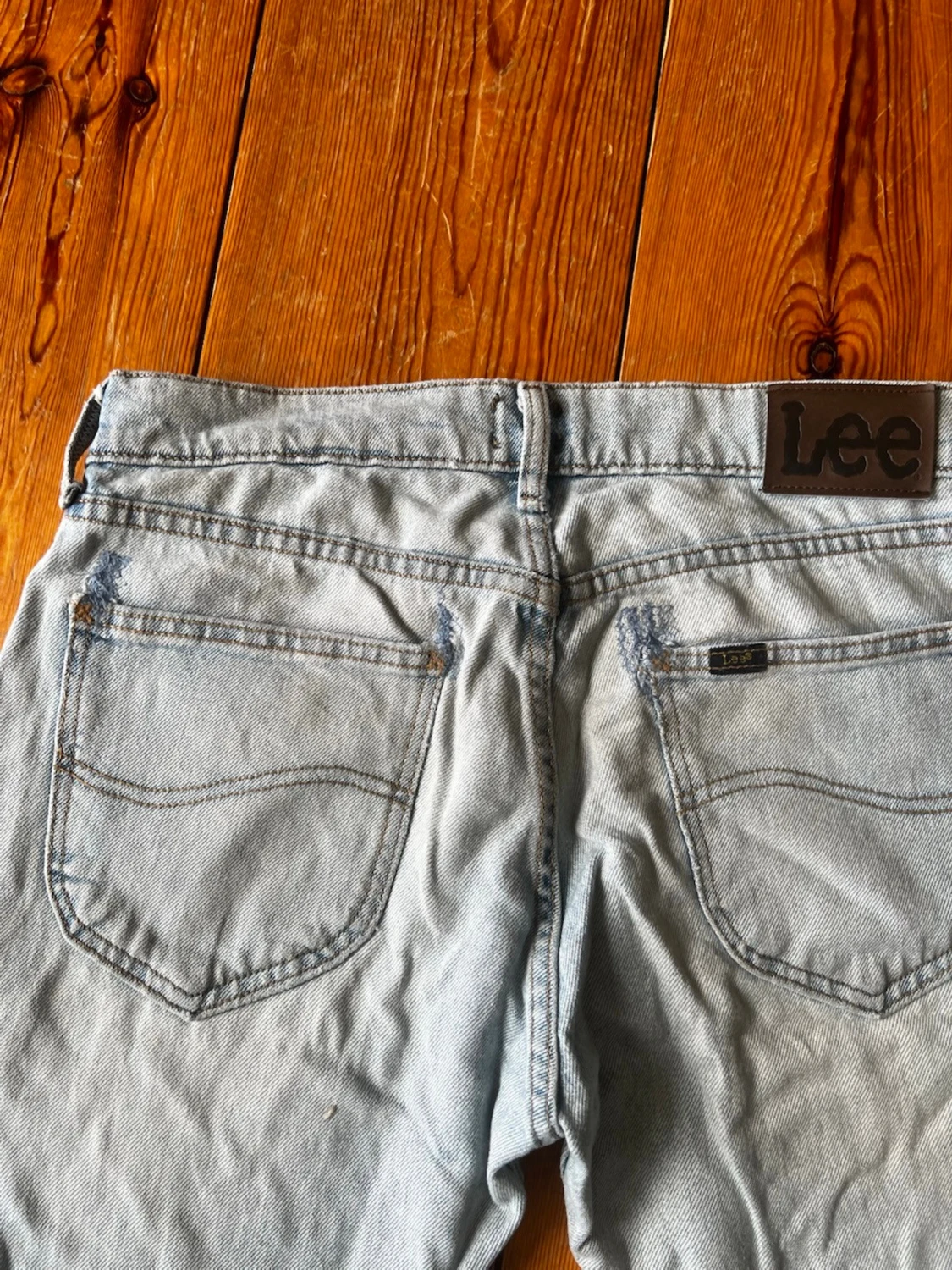 Ljusblå raka jeans från Lee 30/32 - 2