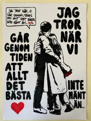 Håkan poster!! - Snyggaste Håkan Hellström postern målad av mig!!❤️