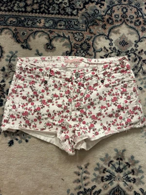 Lågmidjade unika blommiga shorts  - Super snygga