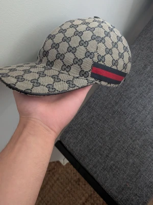 Blå Gucci keps - Storlek: S
