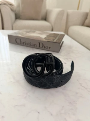 GG monogram bälte  - GG monogram bälte i nytt skick