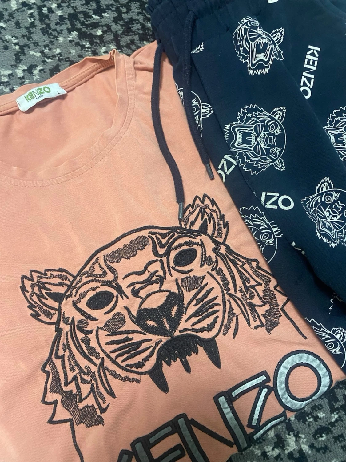 Kenzo -set med tigertryck - 2