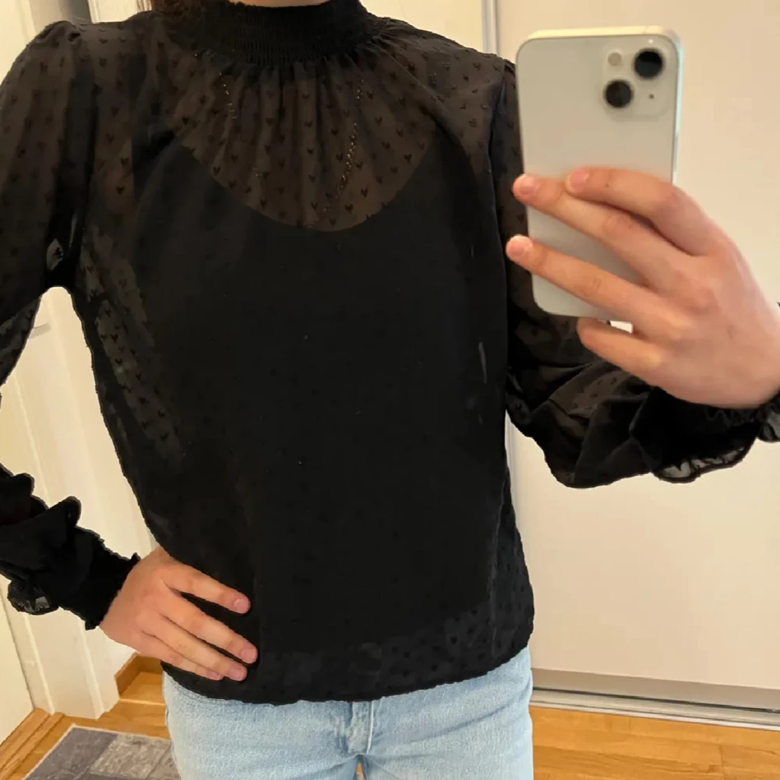 Blus med hjärtmönster från H&M - 3