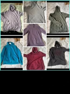 7 pack enfärgade hoodies - Alla för samma pris, kan köpa separat Bild 1: lager 157, M  Bild 2: lager 157, M  Bild 3: lager 157, M  Bild 4: Lyle & scott, M  Bild 5: lager 157, M  Bild 6: lager 157, M  Bild 7: lager 157, M