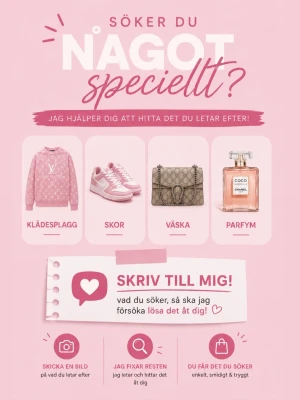 Kom privat!! - Söker du något speciellt? Skriv till mig så löser jag 💌
