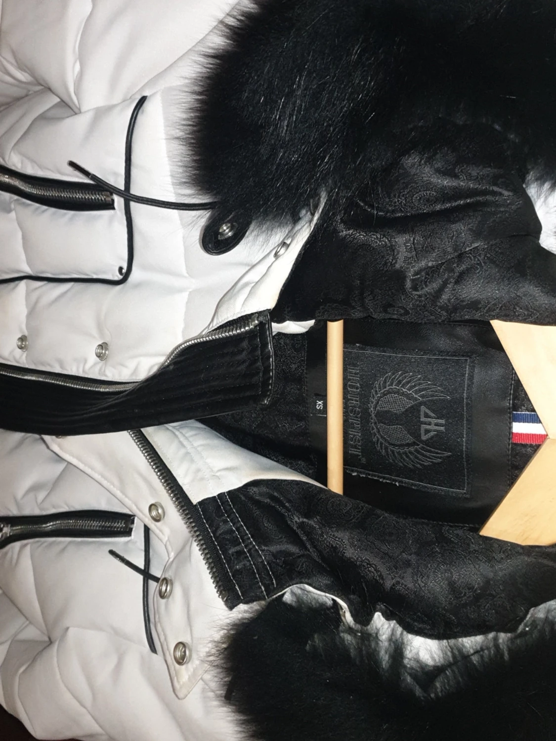 Vit unik jacka fr. Horspist Paris - 1