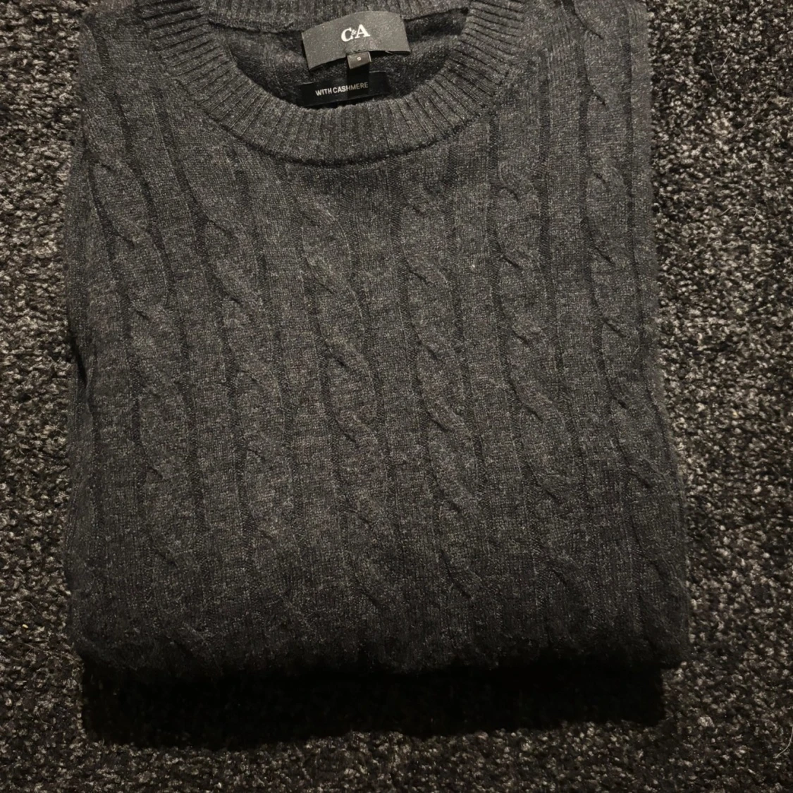 Stickad Kashmir  tröja 