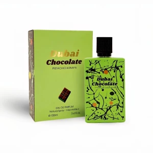 💚 Dubai Chocolate – Pistachio Kunafa (100 ml) - En unik och lyxig gourmand-doft inspirerad av Dubais söta dessertvärld. Perfekt för dig som gillar varma, söta och krämiga toner. 👫 Kön: Unisex 🍫 Topp: choklad & pistage 🍰 Hjärta: kunafa & sötma ✨ Bas: vanilj & mjuk mysk ✨ Långvarig & sticker ut 🎁 Perfekt som present 📦 Ny i förpackning #parfym #unisex #choklad #vanilj #dubai #plick #doft #perfume
