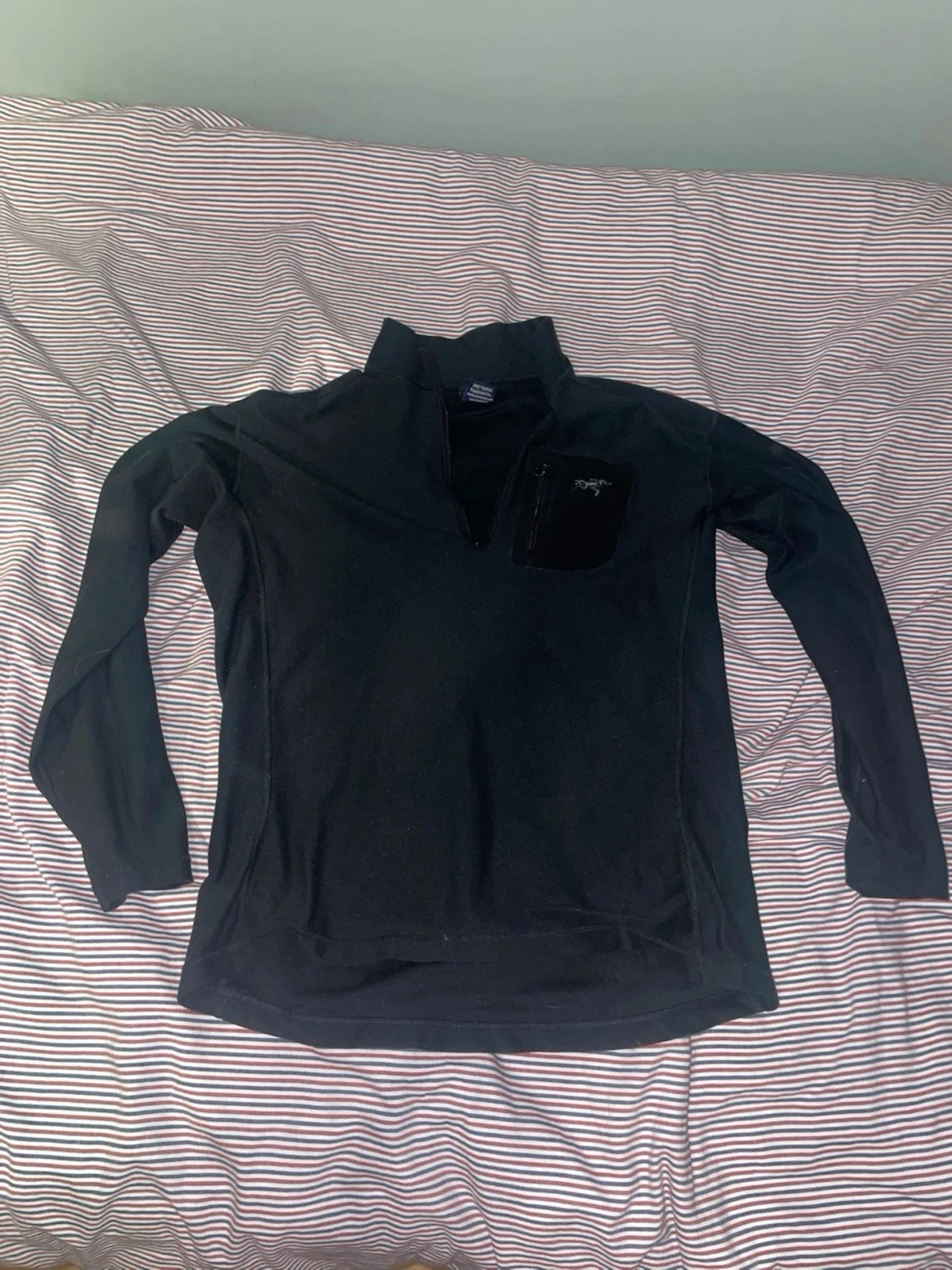 Svart fleece-tröja från Arc'teryx