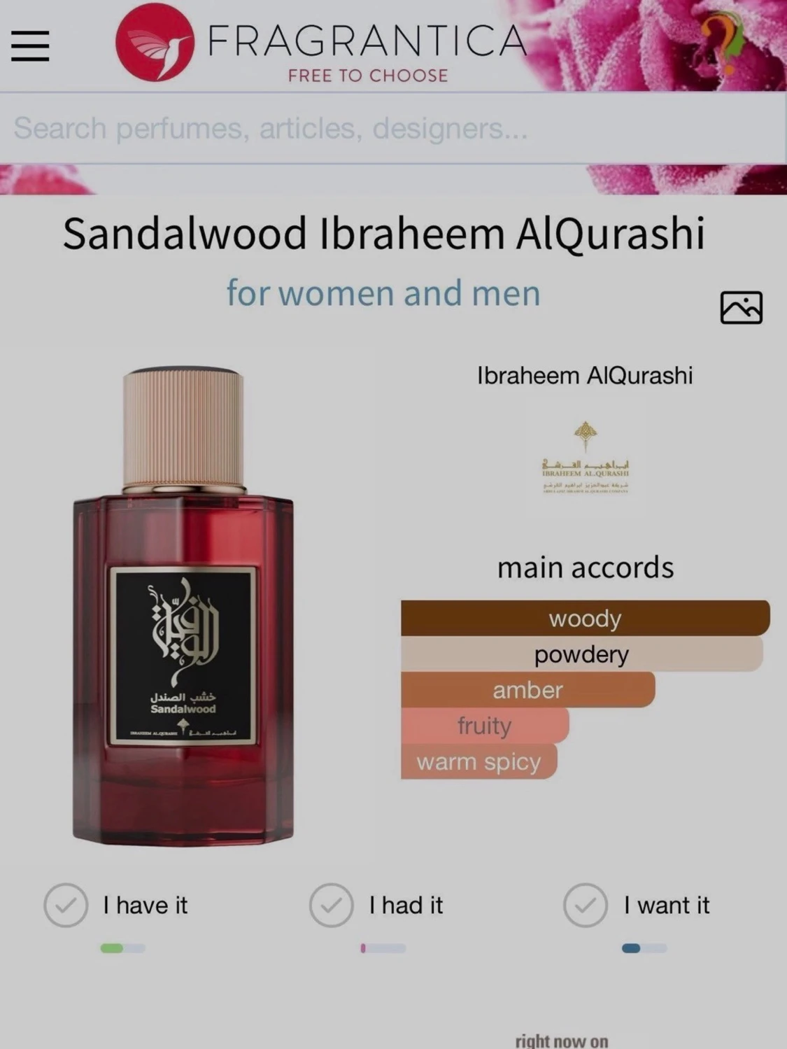 Ibraheem Al Qurashi Sandalwood Parfym 100 ml - 4