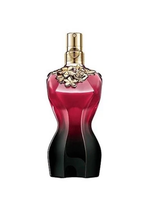 Jean Paul Gaultier La Belle Le Parfum - Jean Paul Gaultier La Belle Le Parfum är en intensiv parfym i en unik flaska formad som en kvinnokropp, med en snygg övergång från rött till svart och guldfärgade blommor vid halsen. Flaskan rymmer 100 ml och kommer i en elegant ljusgrön metallburk.