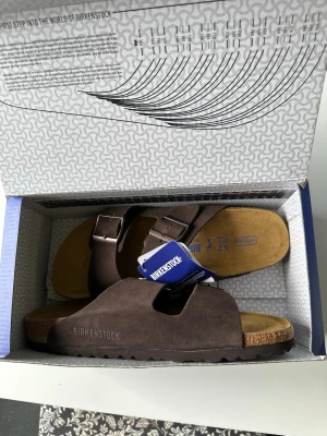 Bruna Birkenstock sandaler mocka - Helt nya och oanvända Arizona modellen 