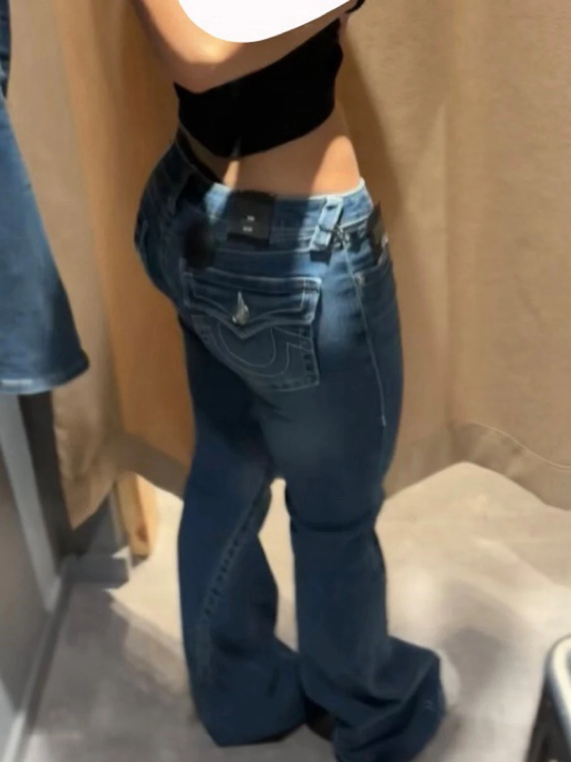 True Religion blå bootcut jeans - 1