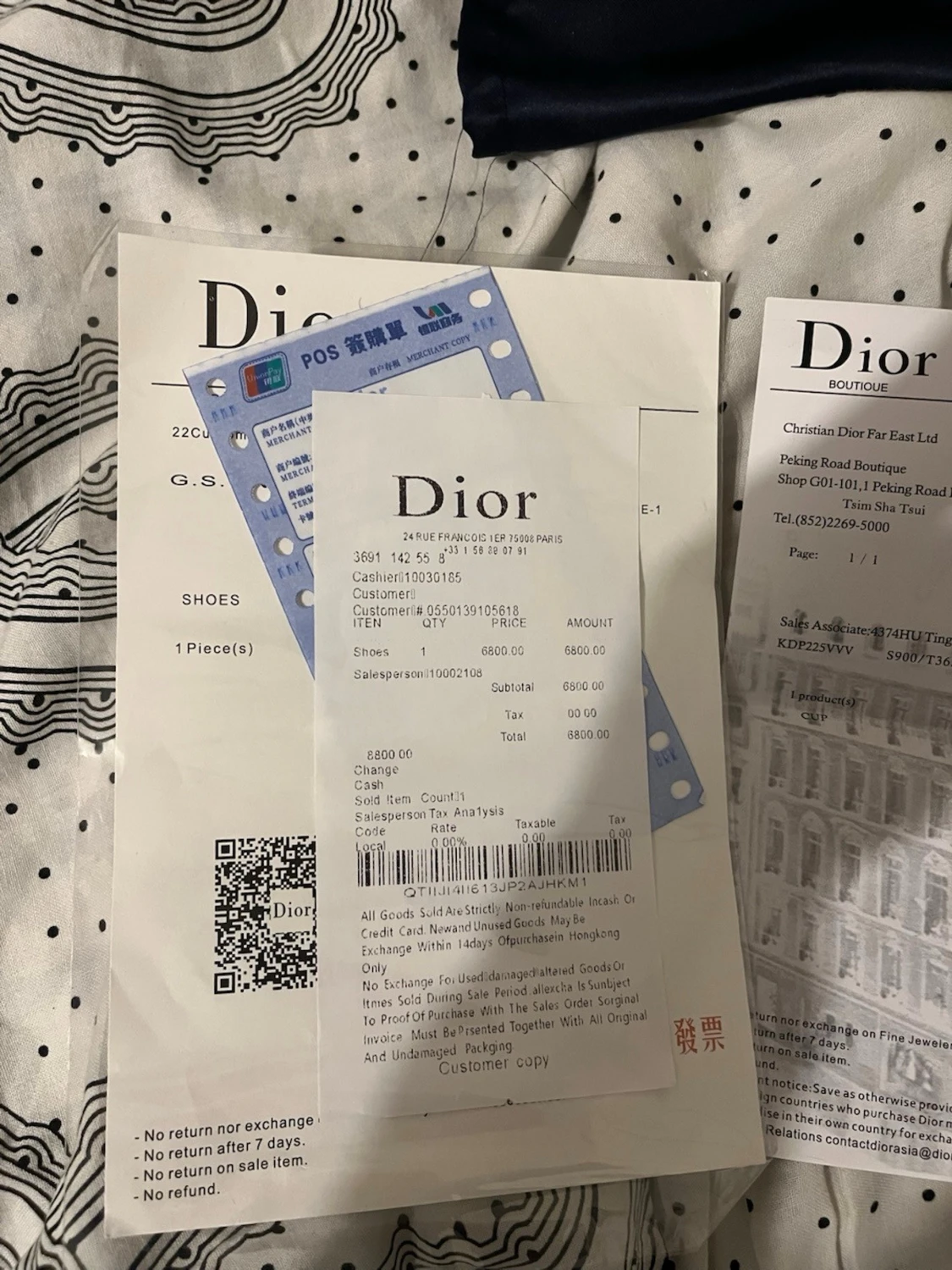 Svarta Dior B30 sneakers - 6