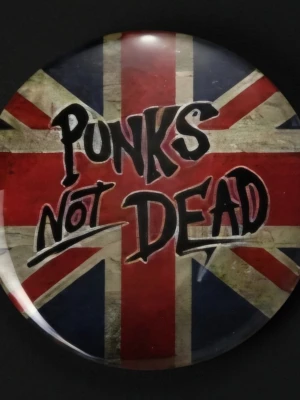 Pins punks not dead - Pins punks not dead. 4,4 cm × 4,4 cm.