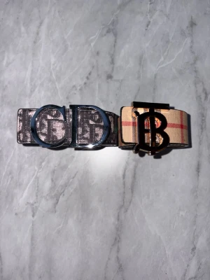 Dior burberry bälte bundle  - Perfekta premium bälten som passar perfekt inför alla tillfällen!