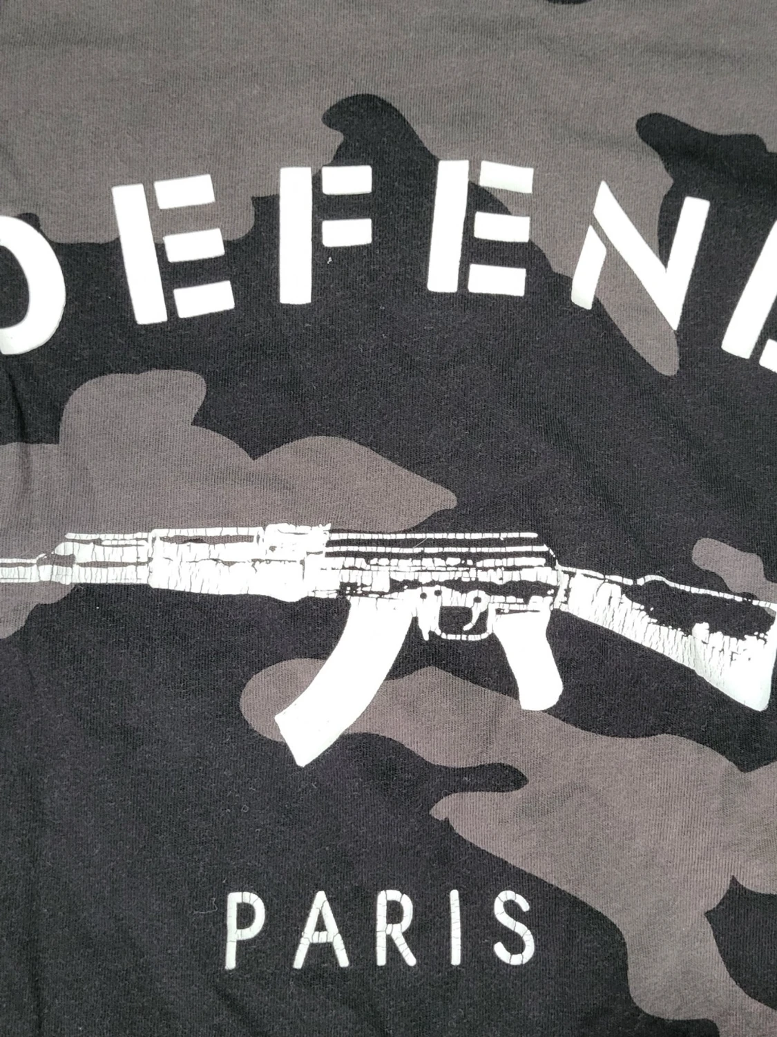 Defend Paris camo t-shirt - 1