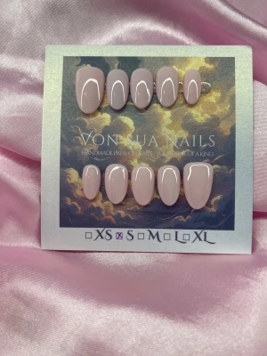 BbyPink (S);Short Almond - S: 15 mm, 11,5 mm, 12 mm, 11 mm, 9 mm 