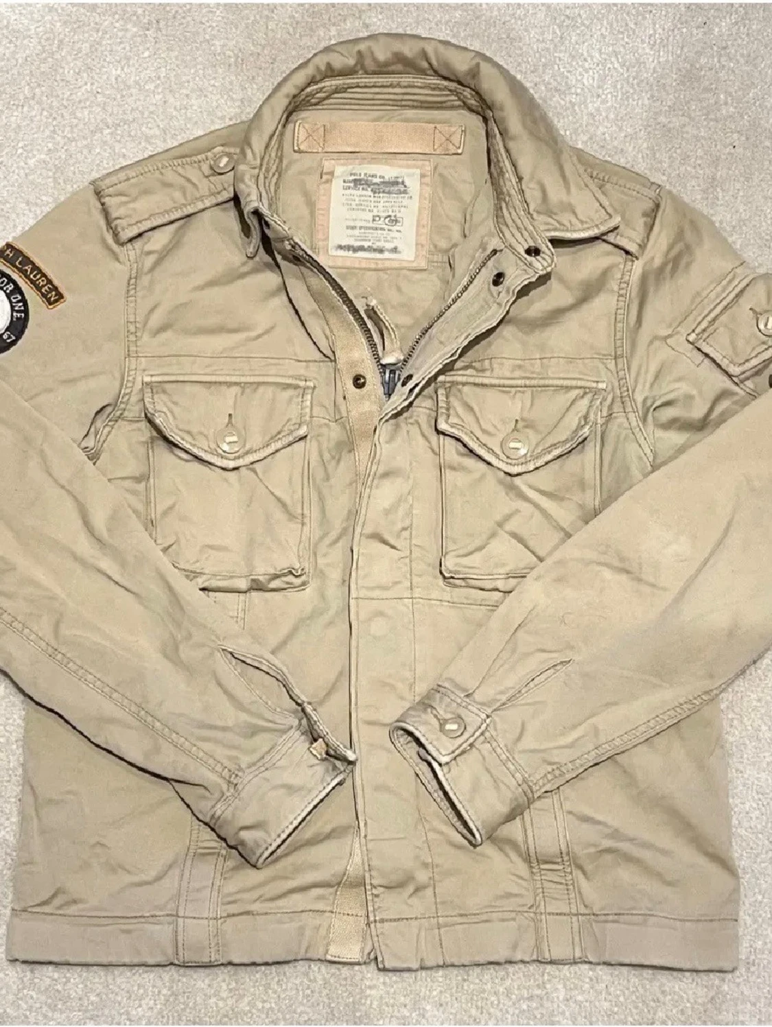 Beige utilityjacka från Polo Jeans Co. - 3