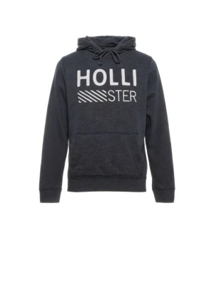 Mörkblå hoodie från Hollister - Sjukt snygg hoodie från Hollister