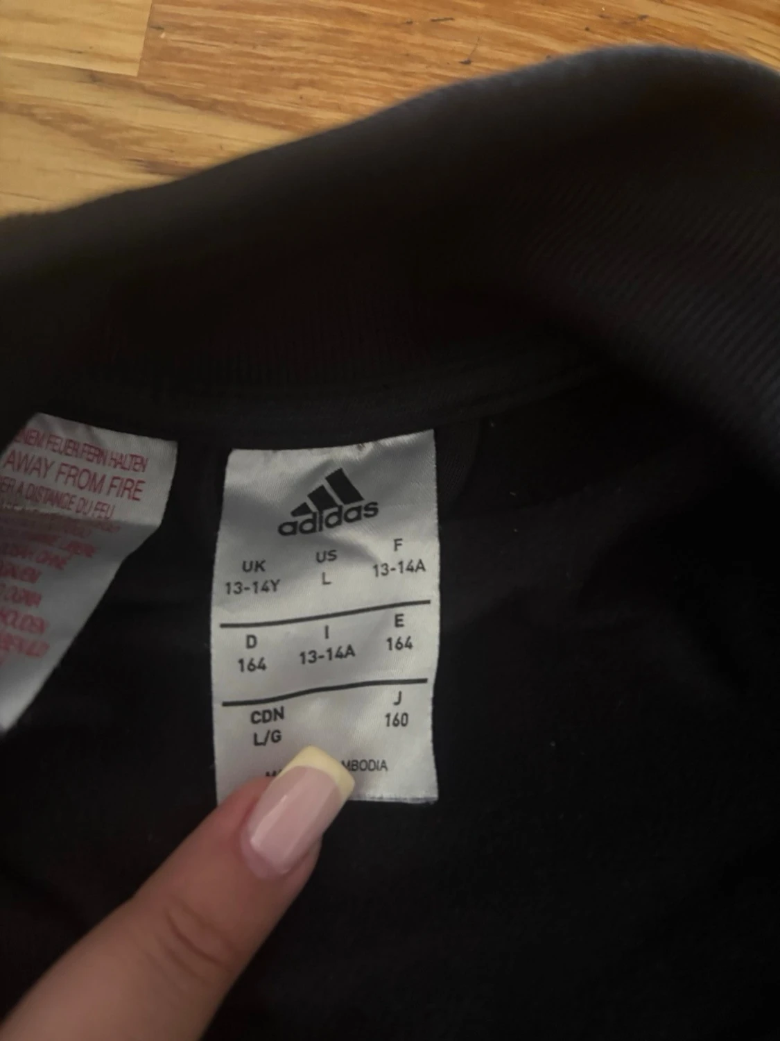Adidas tjocktröja  - 1