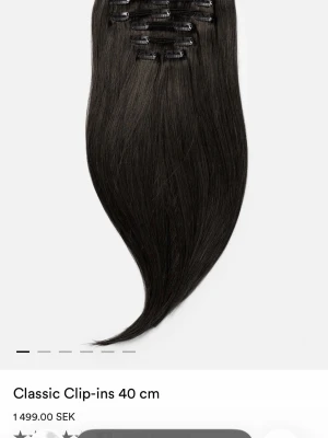 Lös hår  - Rapunzel of sweden lös hår. Knappt använt. Bra skick.  40 cm och alla 7 delar finns. Färgen heter svart/ brun. 