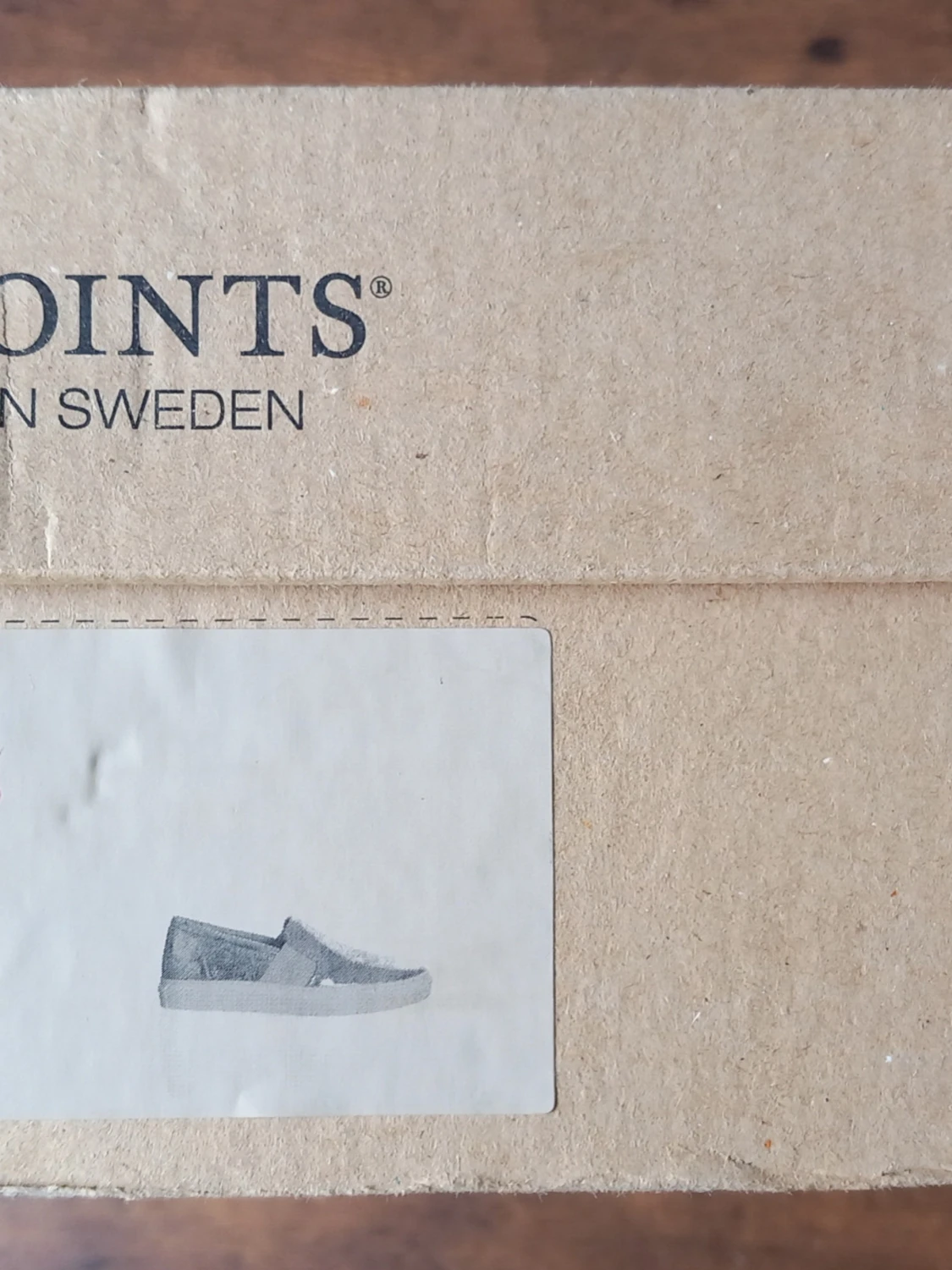 Silvriga loafers med vit sula från Ten Points storlek 36 - 5