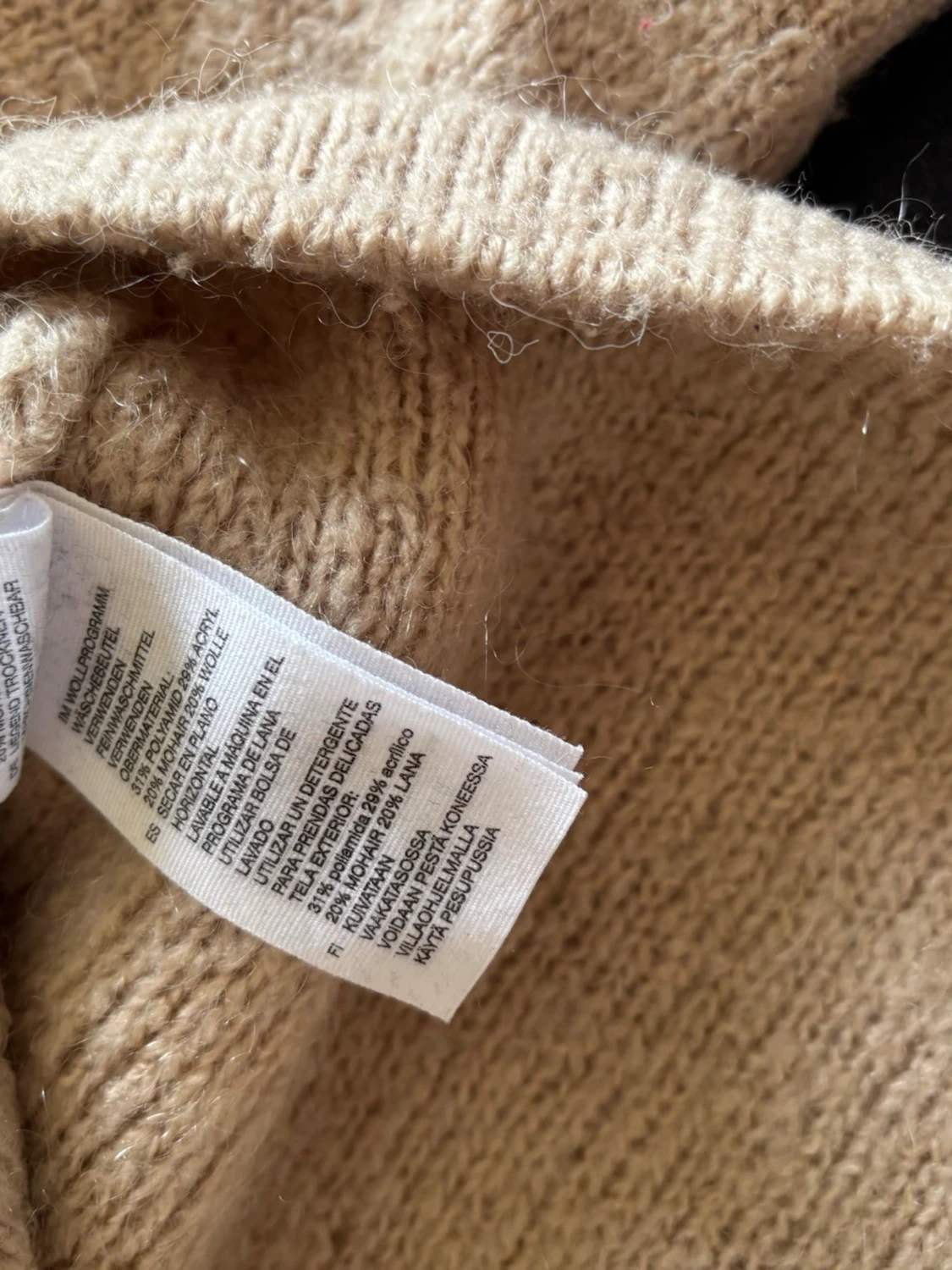 Beige stickad tröja från American Vintage - 5