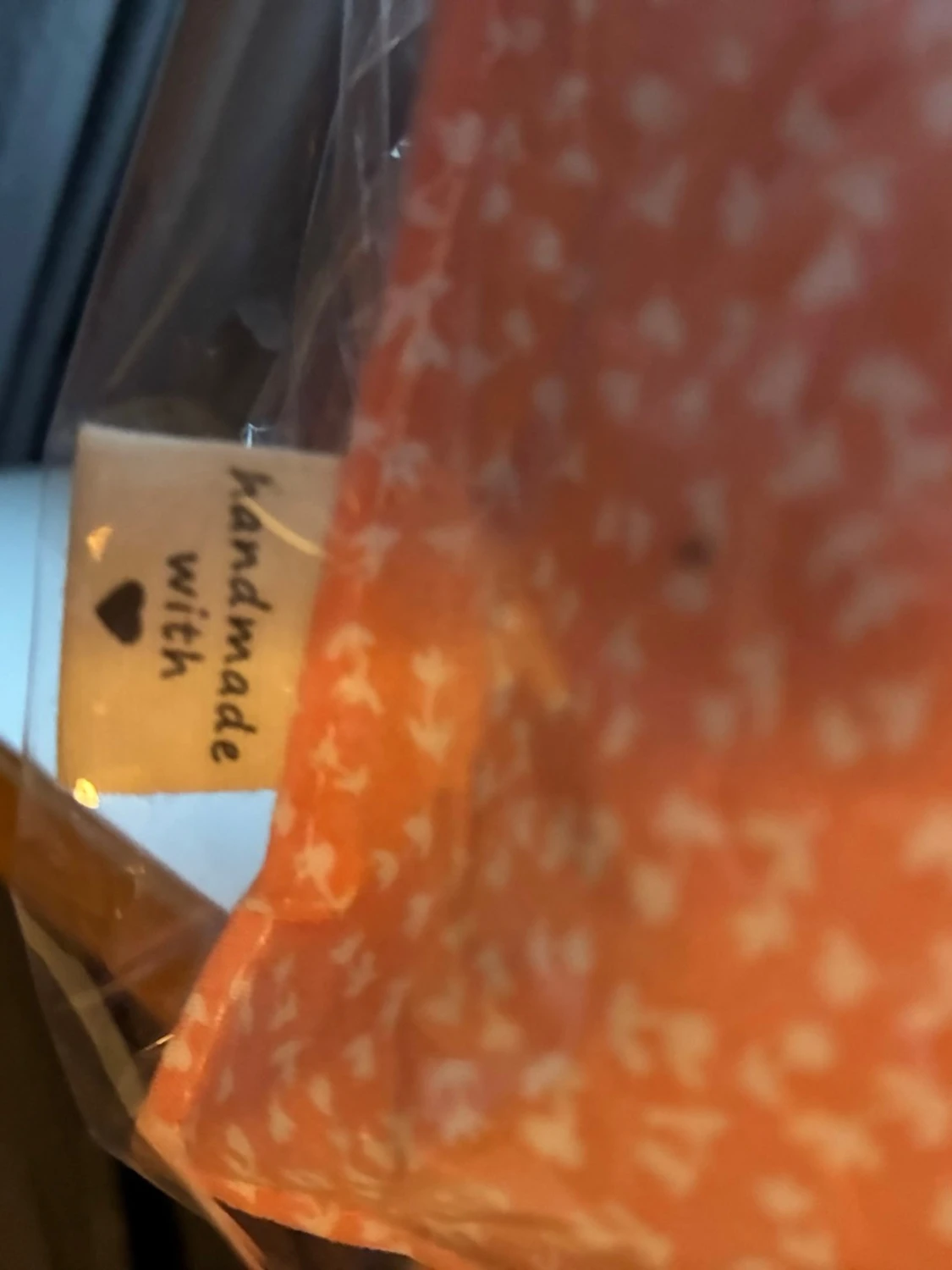 Rosa necessär med vita mönster - 2