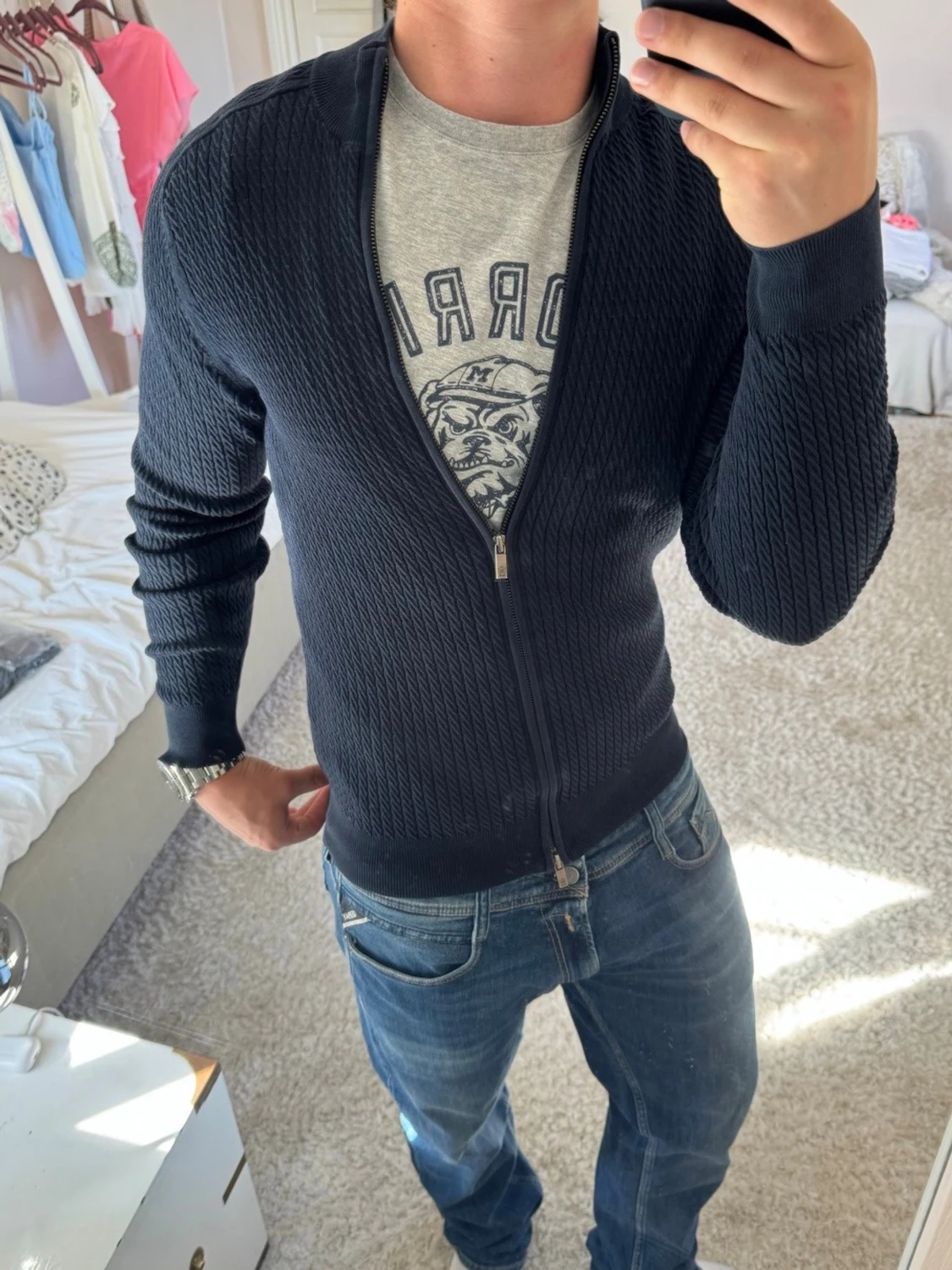 Massimo Dutti full zip  - 1