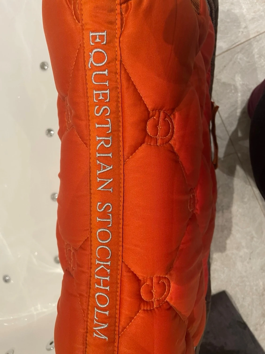 Orange schabrak ponny Equestrian Stockholm - 5