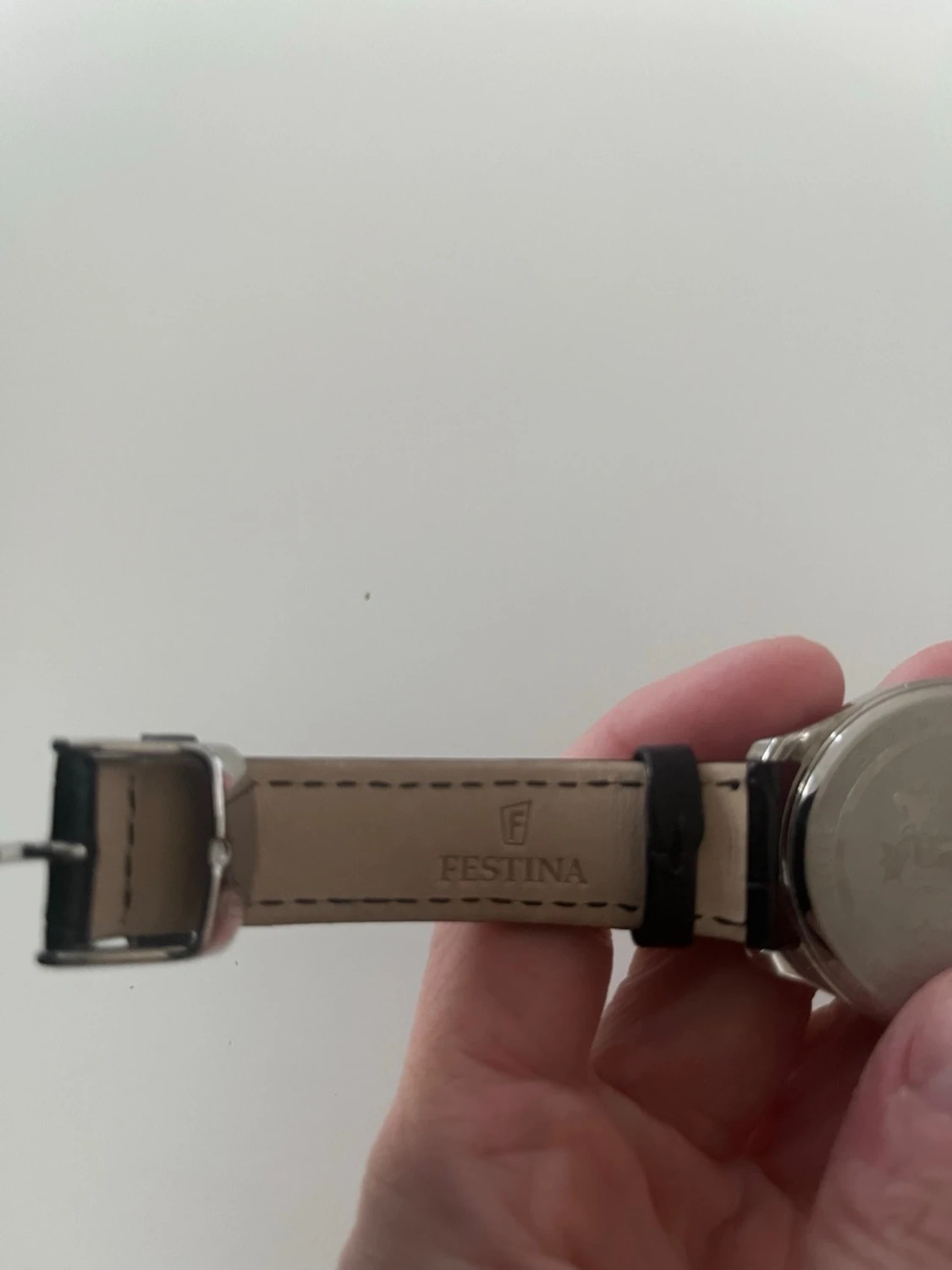 Svart klocka Festina - 2