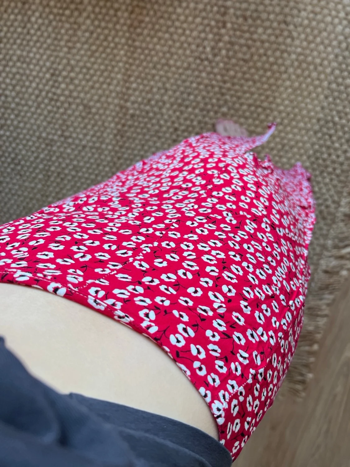 Blommig långkjol med slits och dragkedja- stl M, mycket bra skick - 3