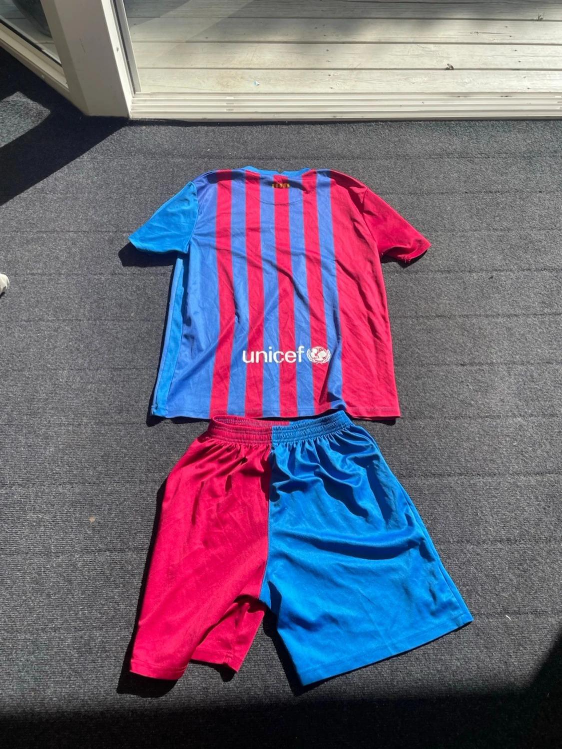 Barcelona matchställ blå/röd - 1